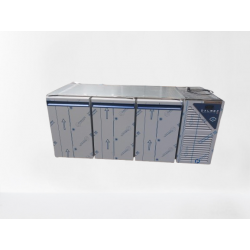 Table réfrigérée positive 0/+10°C - 460 L - 3 portes - Sans dessus - Avec groupe logé - TG703SD-3 - Dalmec
