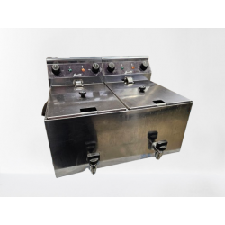 Friteuse électrique de table - 2 x 8 Litres - 230 V - ACF69N