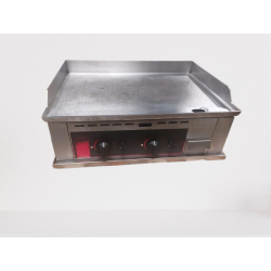 Plaque lisse à snacker gaz en inox - PSG600I