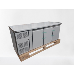 Table réfrigérée traversante positive -2/+8°C - GN 1/1 - Froid ventilé - Groupe logé - 560 L - GNT3101TN