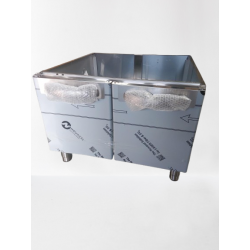 Tecnoinox - Soubassement - Placard 2 portes - Gamme 900 - VNP8L9