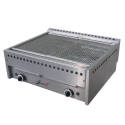 Wood steak grill gaz double - L 780 mm - 14156A