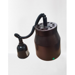 Lampe chauffante suspendue - Infra-rouge - Basic - Cuivrée noire - 230 V - 33012S