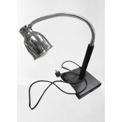 Lampe chauffante sur pied - Noire - 230 V - 24000BN