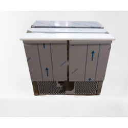 Mini saladette positive +4/+10°C - 2 portes - Prof. 700 mm - Nosem