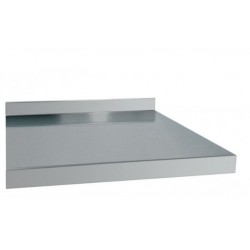 Etagère murale pleine en inox - Profondeur 300 mm - Longueur 1800 mm - EM318T