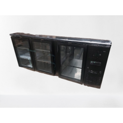 Furnotel - Arrière-bars skinplate - Groupe logé - 3 portes vitrées - 536 litres - BC3101V